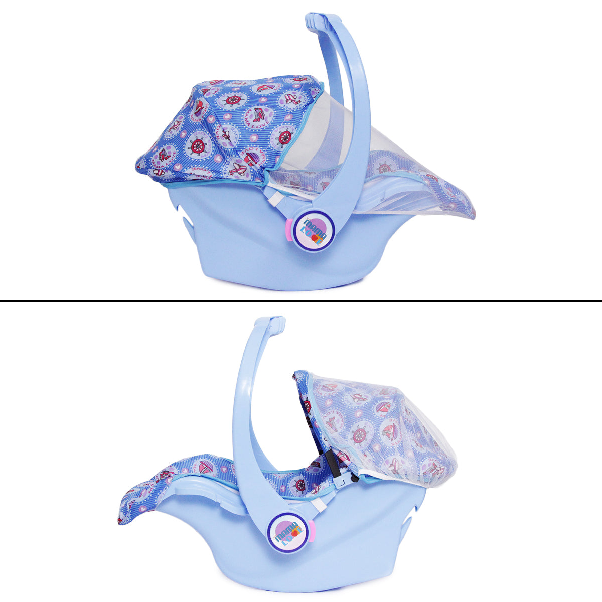 Mama Love 3-in-1 Carry Cot with Base – Premium Newborn Baby Rocker, Sleeping Carrier & Car Seat