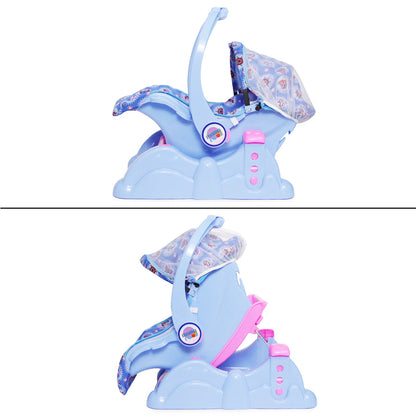 Mama Love 3-in-1 Carry Cot with Base – Premium Newborn Baby Rocker, Sleeping Carrier & Car Seat