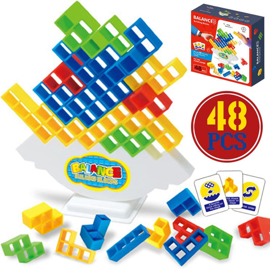 3D Tetris Balance Tower – Fun Stacking Blocks Game for Kids & Family