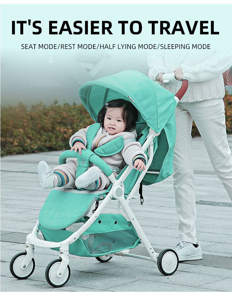 Stroller Travel-Friendly Baby Stroller Pram – Comfort & Convenience on the Go!