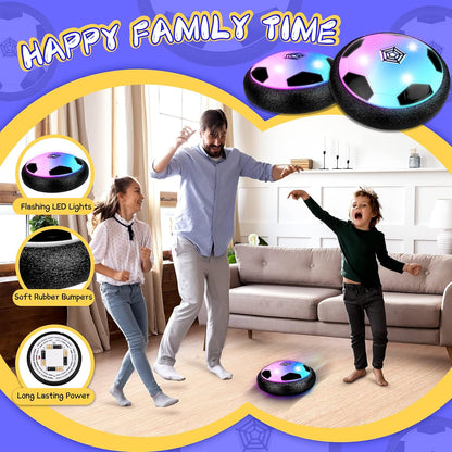 New Hover Soccer Ball for Kids – Indoor Floating Soccer Toy with LED Lights