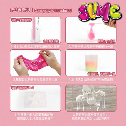 DIY Playdough Slime Science Experiment Set – Creative & Fun Handmade Toy for Kids