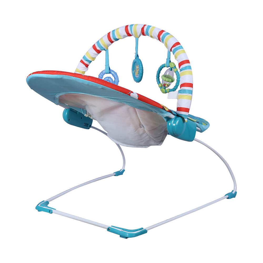 Mastela Baby Bouncer with Attached Toy Bar – Soothing & Fun Infant Seat