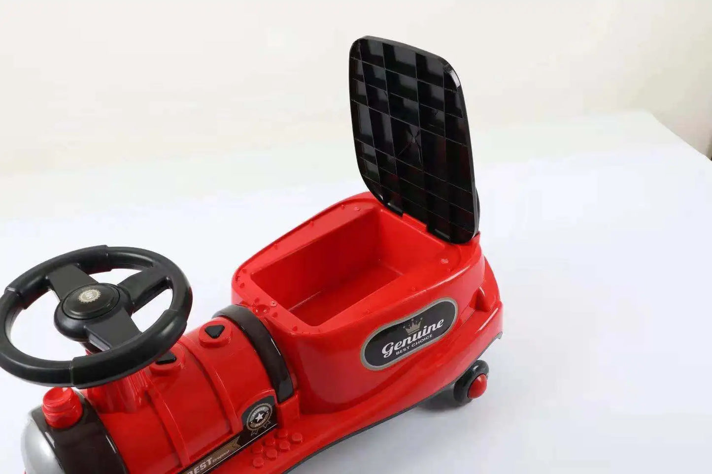 Kids Cartoon Train Design Ride-On Push & Sliding Toy Car