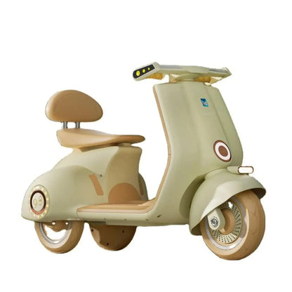 12V Vespa Style Electric Ride-On Scooter – Available in Kids & Adult Sizes