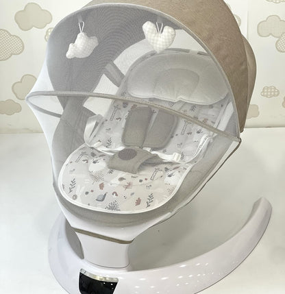 Kidilo 4-in-1 Baby Electric Swing with Remote Control &  Touch System