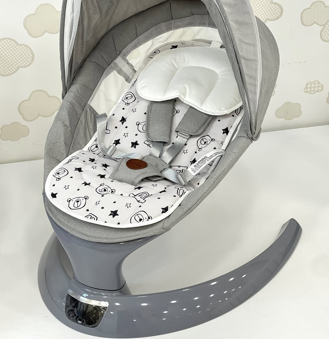 Kidilo 4-in-1 Baby Electric Swing with Remote Control &  Touch System