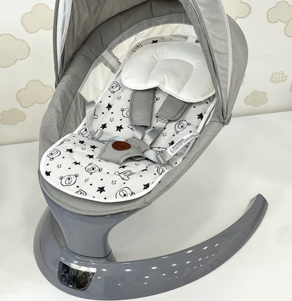 Kidilo 4-in-1 Baby Electric Swing with Remote Control &  Touch System