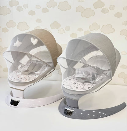 Kidilo 4-in-1 Baby Electric Swing with Remote Control &  Touch System