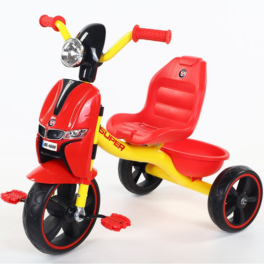 BMW-Style Kids Tricycle with Lights & Music – Stylish and Fun Ride for Toddlers