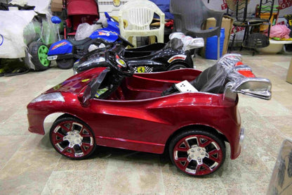 Kids Battery Operated Car – Ferrari Style, Remote Control, Metallic Paint