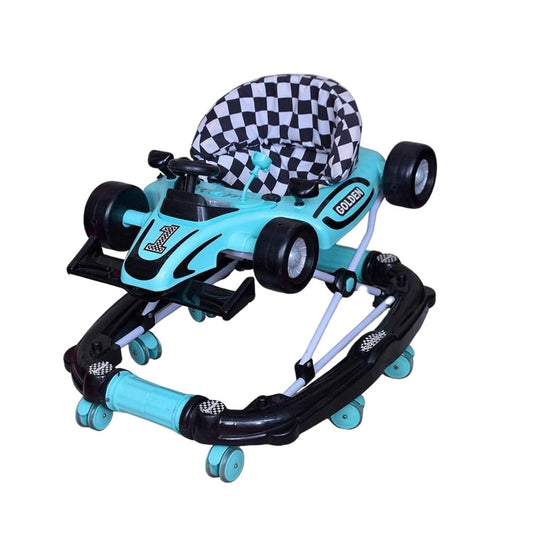 2-in-1 Formula Car Baby Walker – Rocking & Walking Mode with Lights & Music