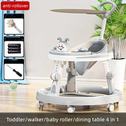 BUBNNY Baby Walker  5-in-1 Multifunctional – Stroller, Jumper, Activity & Walker with Sun Shade