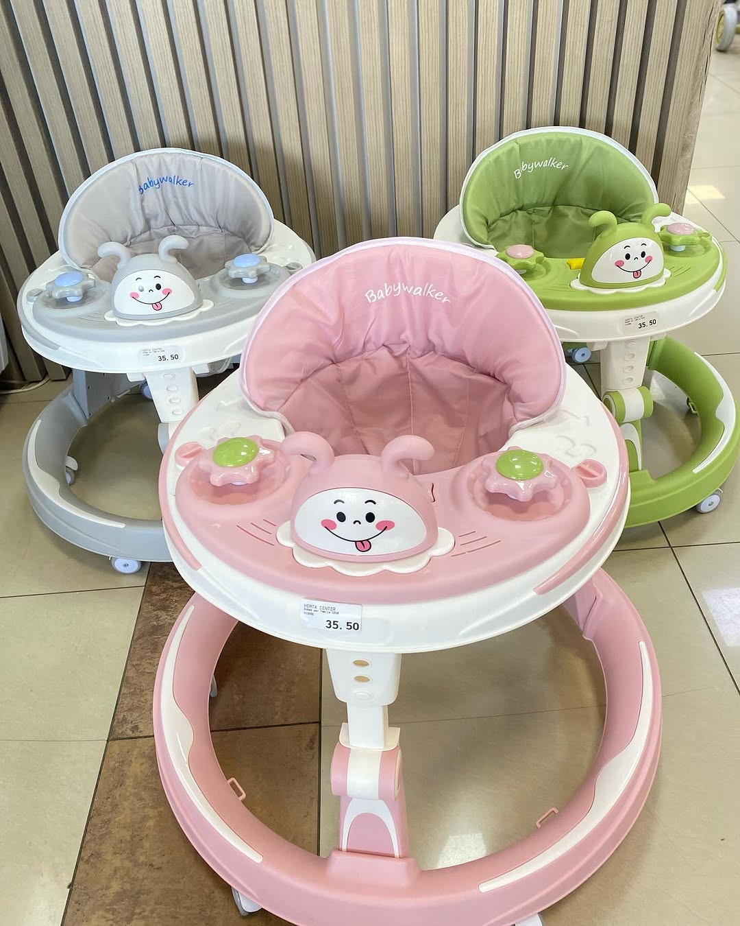 BUBNNY Baby Walker  5-in-1 Multifunctional – Stroller, Jumper, Activity & Walker with Sun Shade