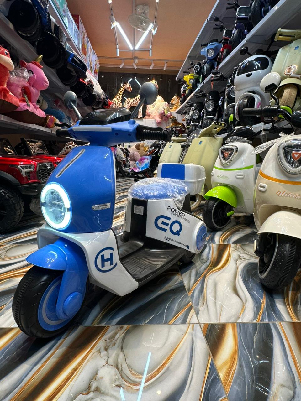 EQ Style 12V Kids Electric Scooter – Premium Ride-On Bike