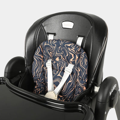 2-in-1 Convertible Baby High Chair & Swing – Black