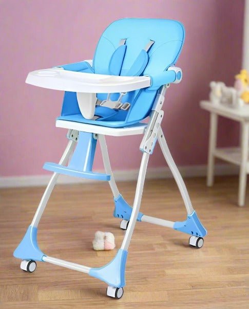 Baby High Chair – Foldable, Adjustable & Portable Dining Seat
