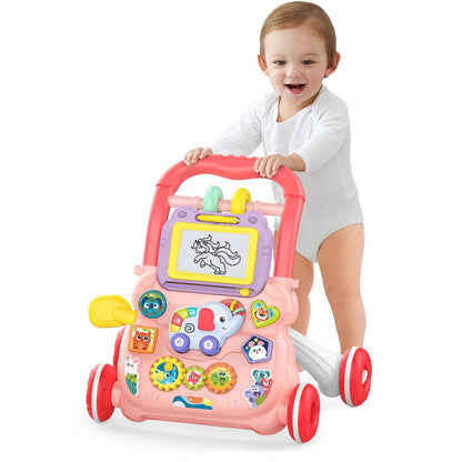 Haunger Baby Activity Walker with Lights & Music – Fun & Safe Walking Support for 6M+