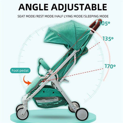 Stroller Travel-Friendly Baby Stroller Pram – Comfort & Convenience on the Go!