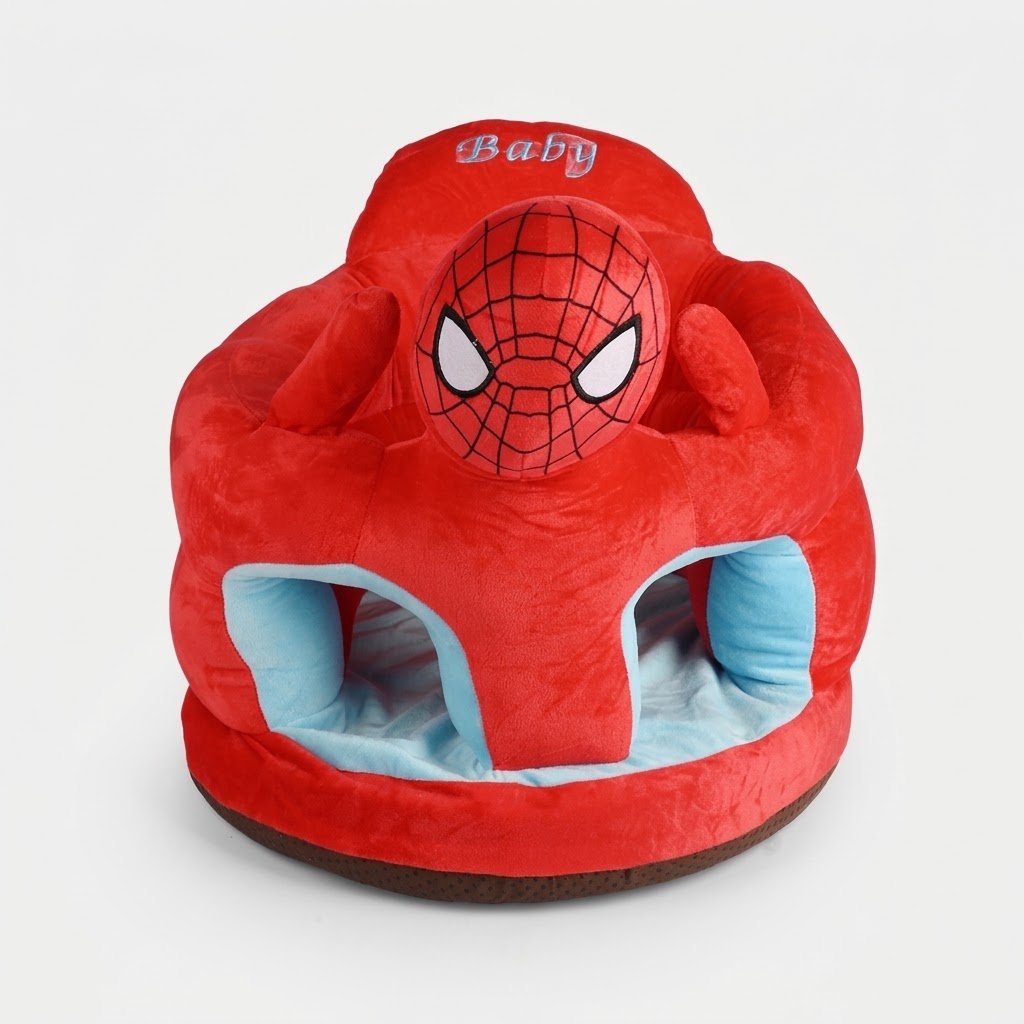 Spider Man Cartoon Baby Floor Seat/Support Sofa Seat - 6M+
