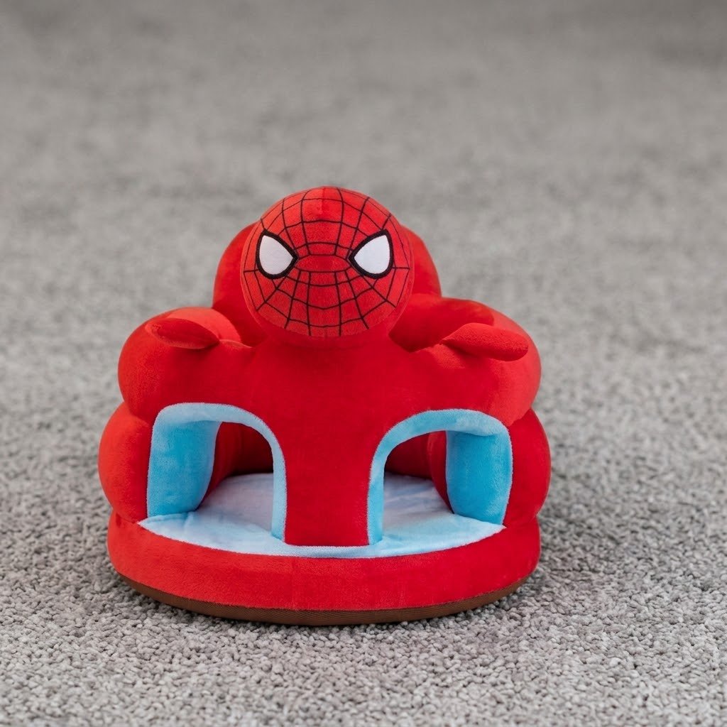 Spider Man Cartoon Baby Floor Seat/Support Sofa Seat - 6M+ thumbnail 2