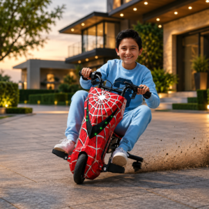 Drifter Electric Drift Trike Ride On Scooter for Kids 24V Rechargeable – Multi Color
