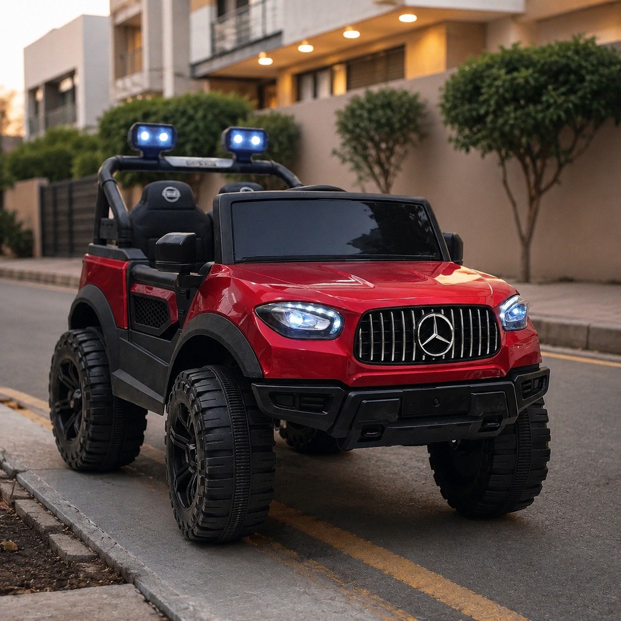 12V Kids Electric Ride-On SUV Car with Remote Control, LED Lights & Music | Premium Battery Powered Jeep for Kids