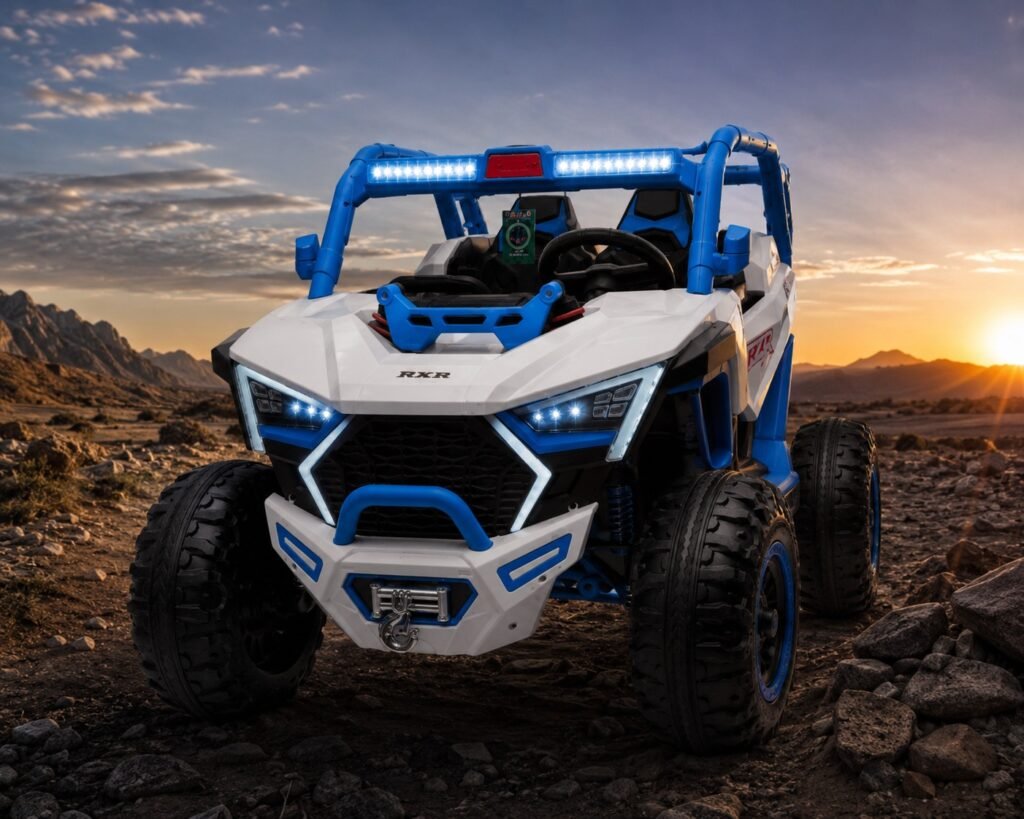 24V 4x4 Kids Electric Ride-On UTV with Remote Control, LED Lights & Music | Premium Off-Road Battery Powered Jeep