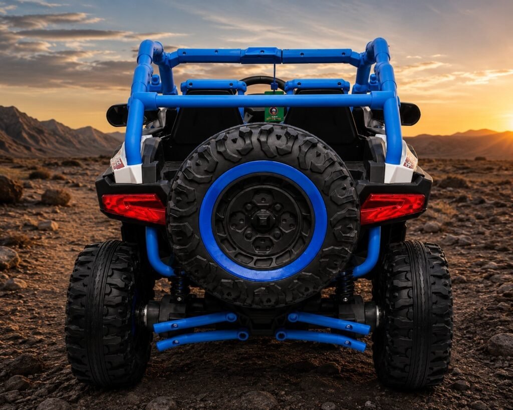 24V 4x4 Kids Electric Ride-On UTV with Remote Control, LED Lights & Music | Premium Off-Road Battery Powered Jeep thumbnail 4