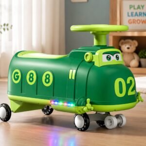 Helicopter Rapid Kids Ride-On Toy | Baby Push Car & Musical Ride-On Vehicle