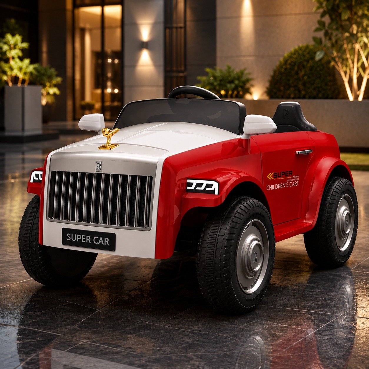 Rolls Roy’s Kids Electric Ride-On Car | Luxury Battery Powered Car for Kids