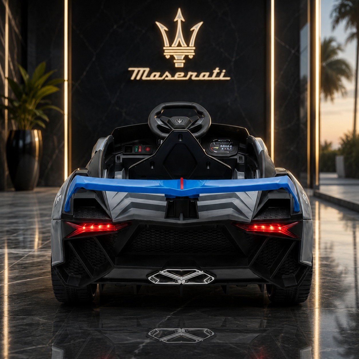 Sports Maserati Kids Electric Ride-On Car | Luxury Sports Car for Kids