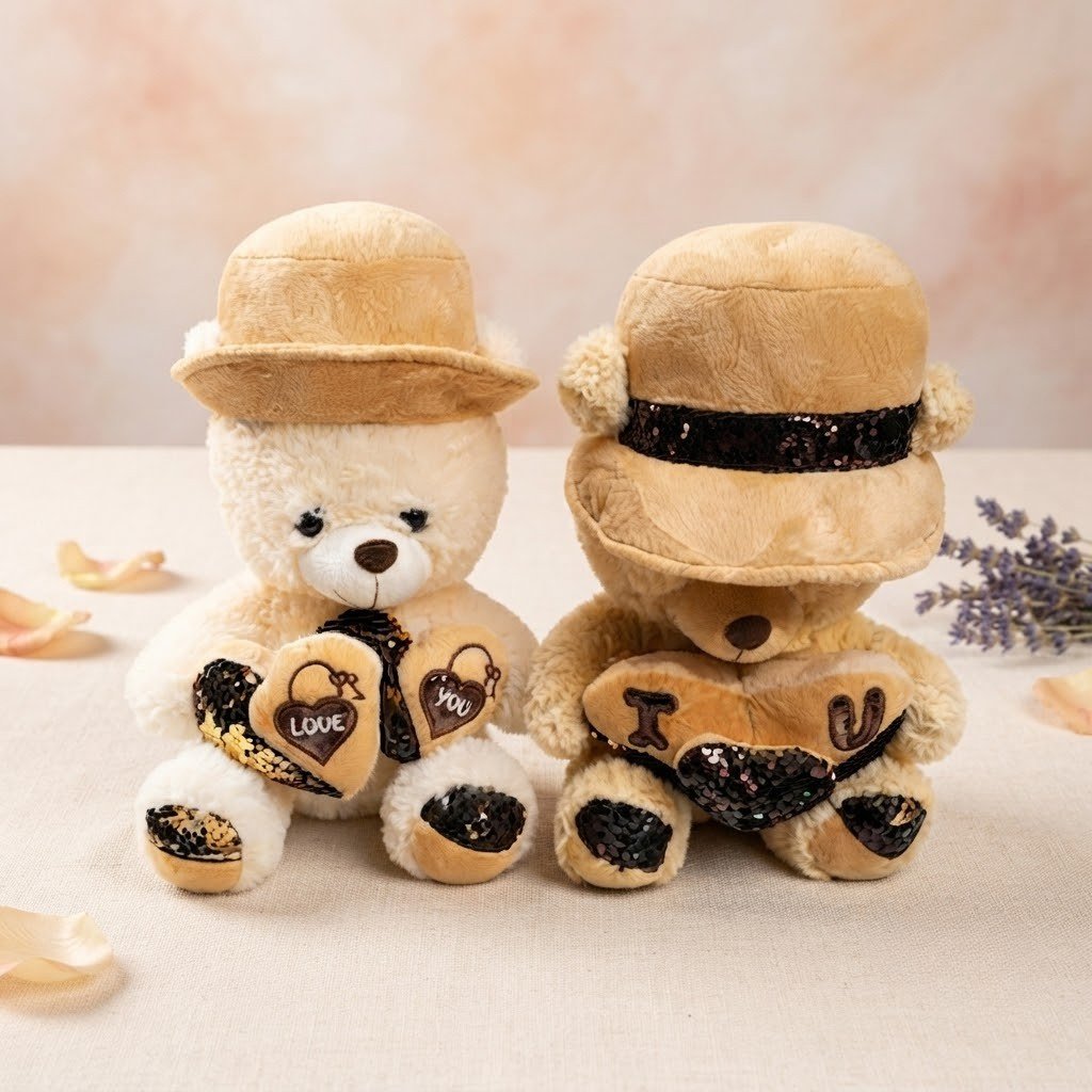 Hat teddy bear
