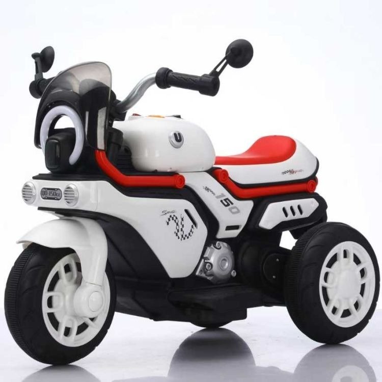 Mini Sports Ride-On Electric Bike for Kids | 3-Wheel Battery Powered Motorcycle with LED Headlight, Music & Training Wheels thumbnail 3