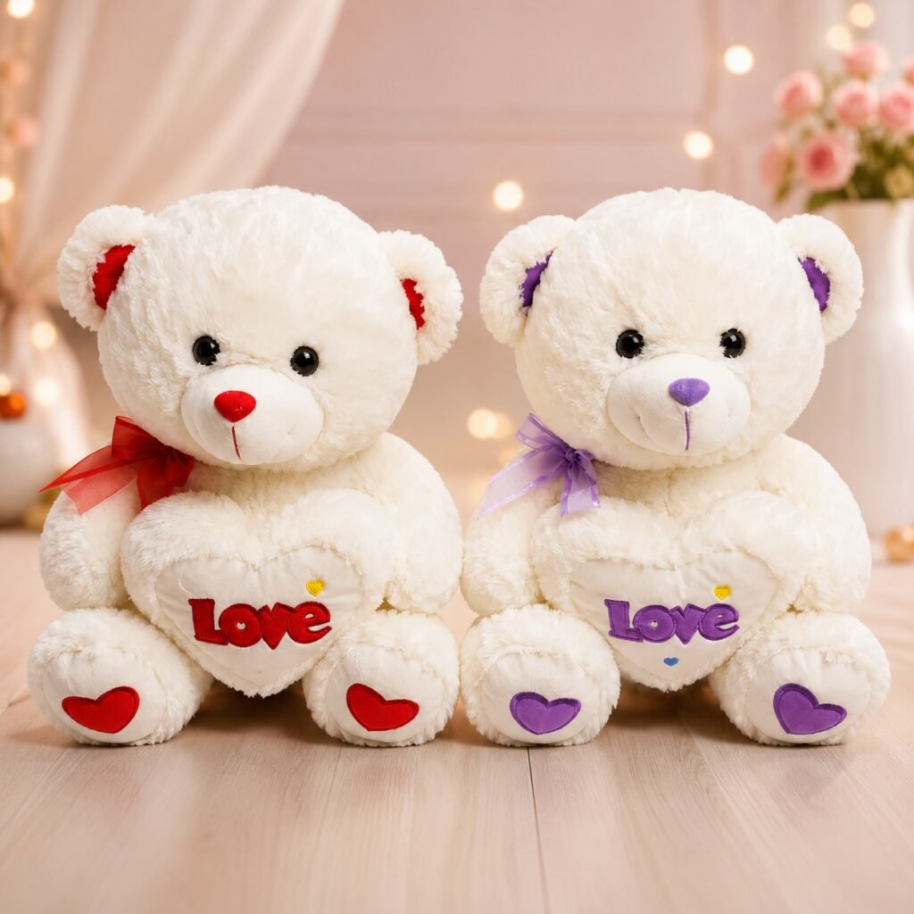 Heart teddy bear
