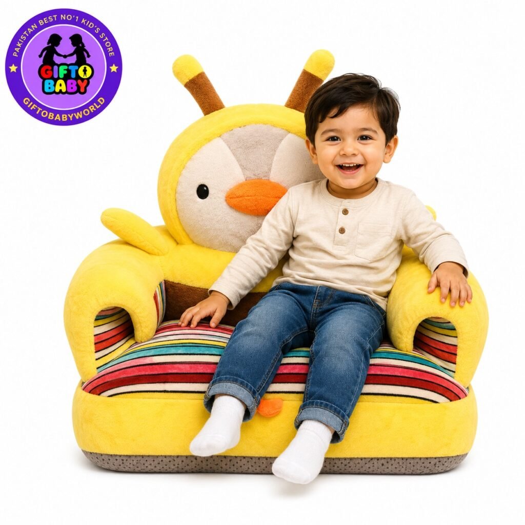 Baby New Style Stuffed Floor Seat Sofa Infant Support Seat with Easy Carry Learning Sitting for Pillow Chair