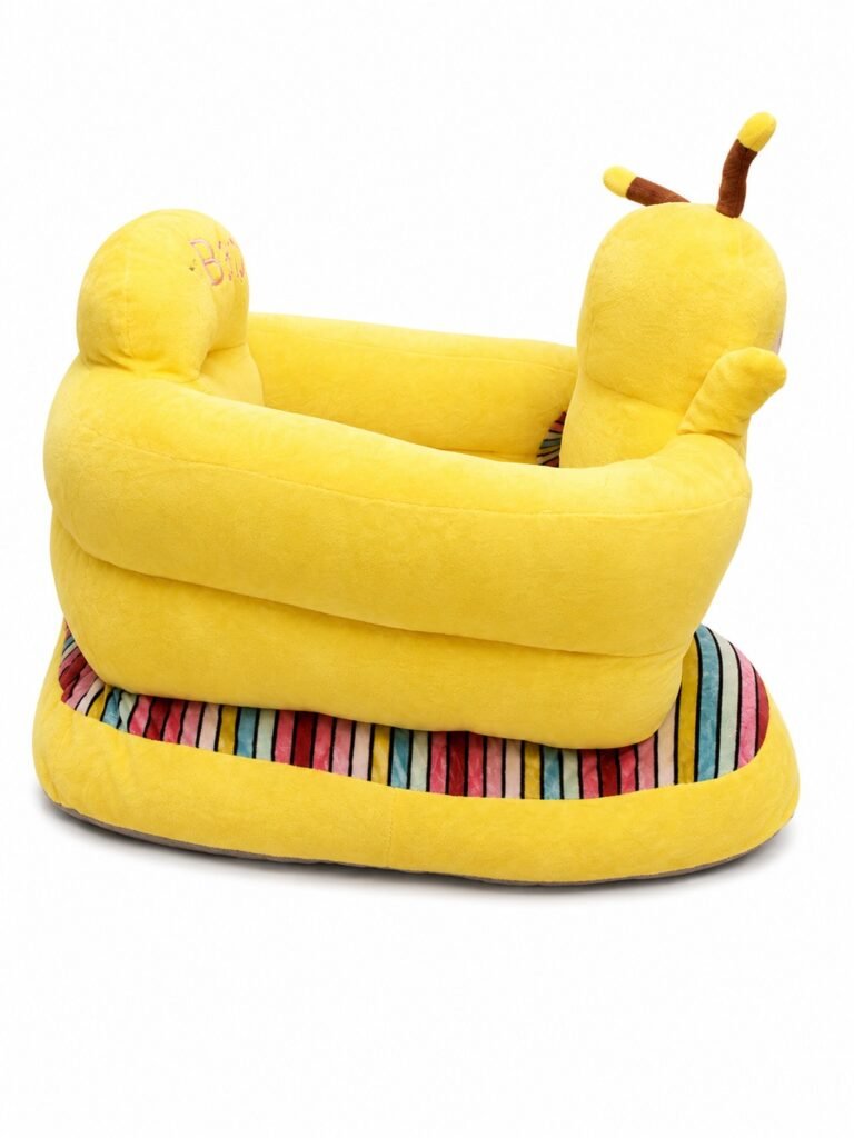 Baby New Style Stuffed Floor Seat Sofa Infant Support Seat with Easy Carry Learning Sitting for Pillow Chair thumbnail 3