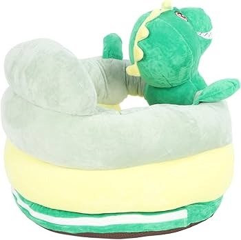 Plush Cartoon Dinosaur Baby Floor Seat – Soft Support Sofa for Babies Learning to Sit thumbnail 3
