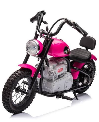 Metal Harley Kids Electric Ride-On Motorcycle 12V Rechargeable – Kids Electric Bike with LED Lights thumbnail 5