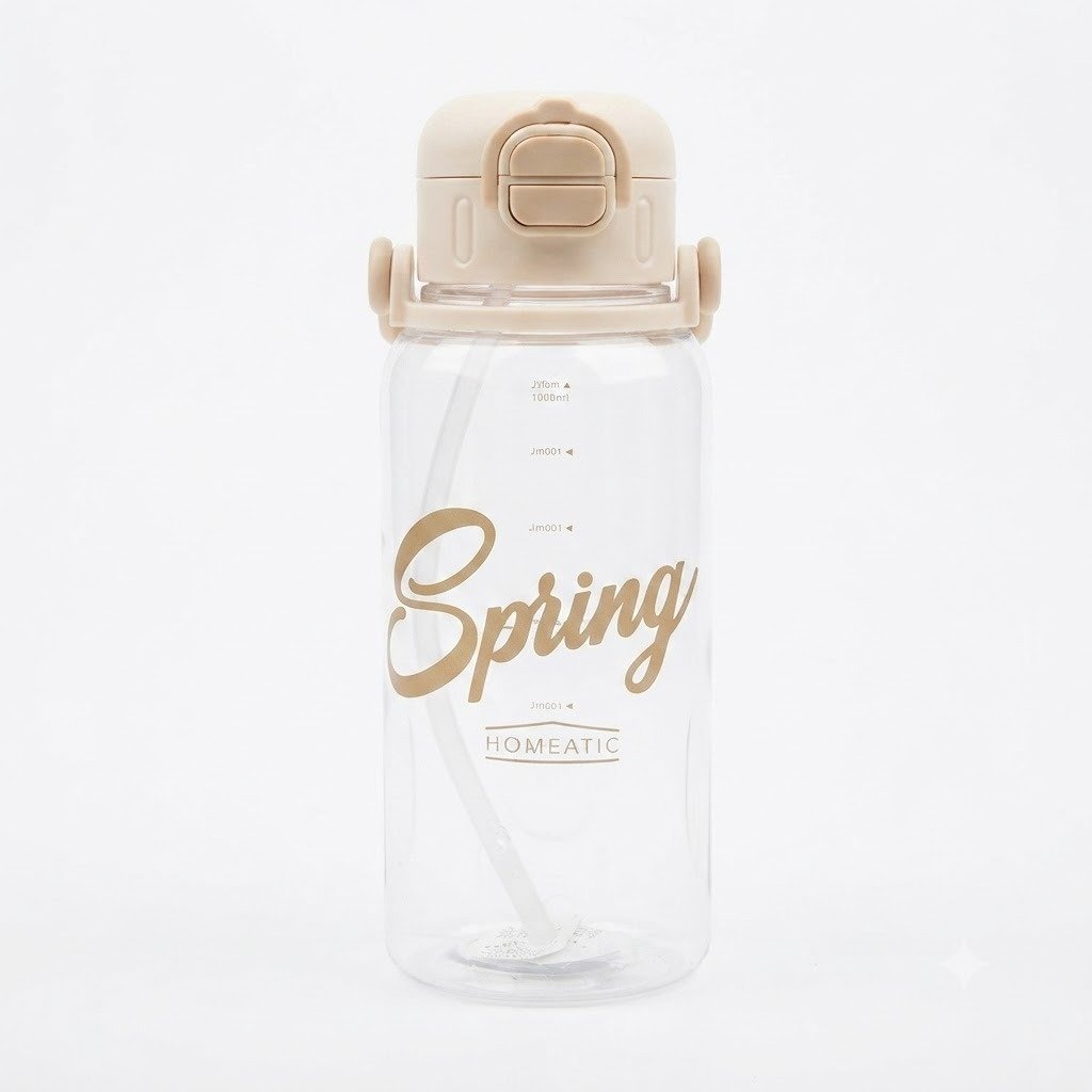 Homeatic spring water bottle