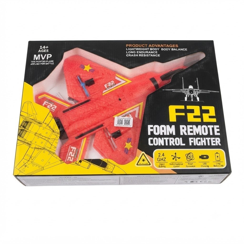 Foam remote control fighter