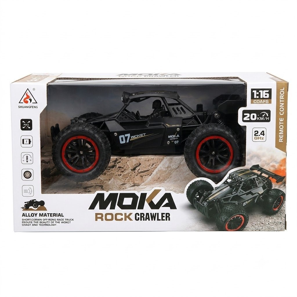 Moka crawler black alloy
