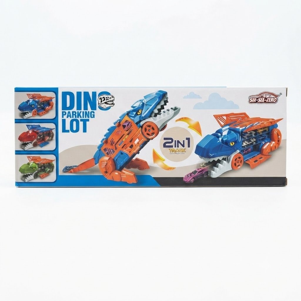 2 in 1 track container truck