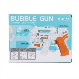 Bubble gun sound and light