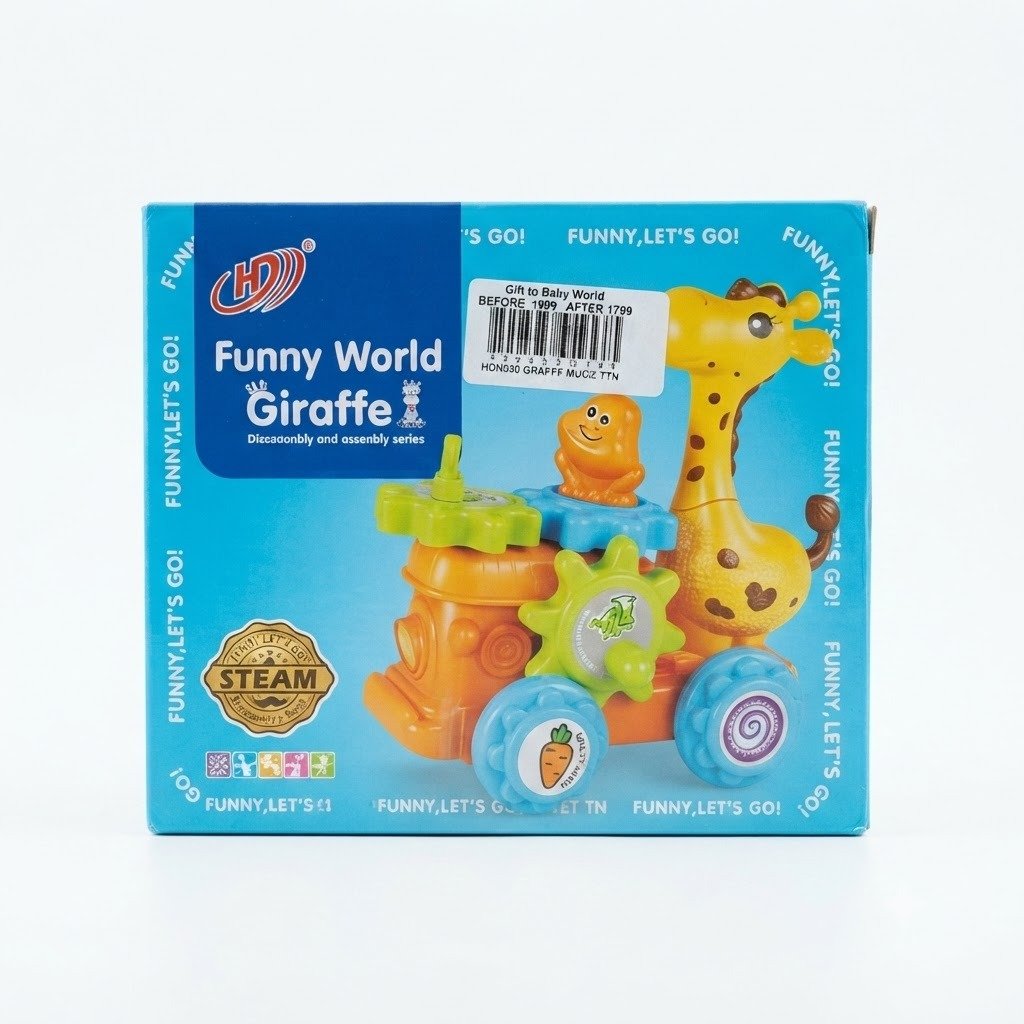 Funny world giraffe