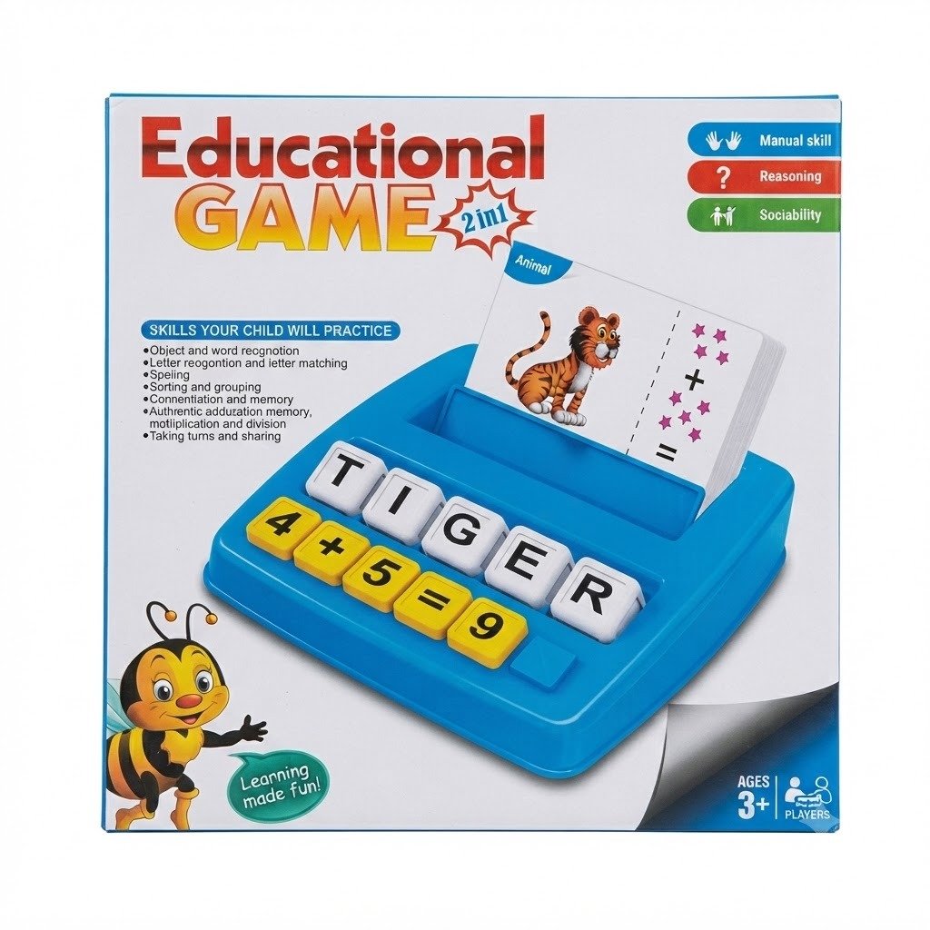 2 in 1 educational game