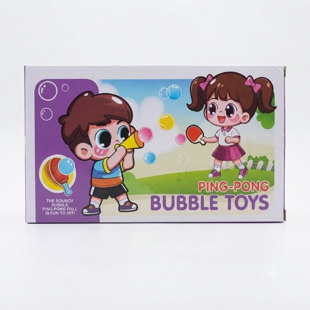 Ping pong bubble toy