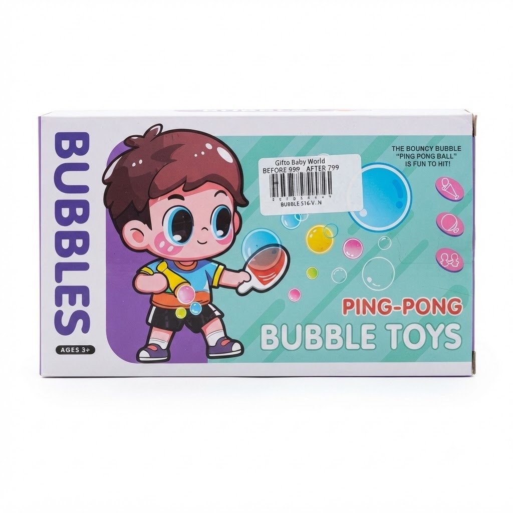 Ping pong bubble toy