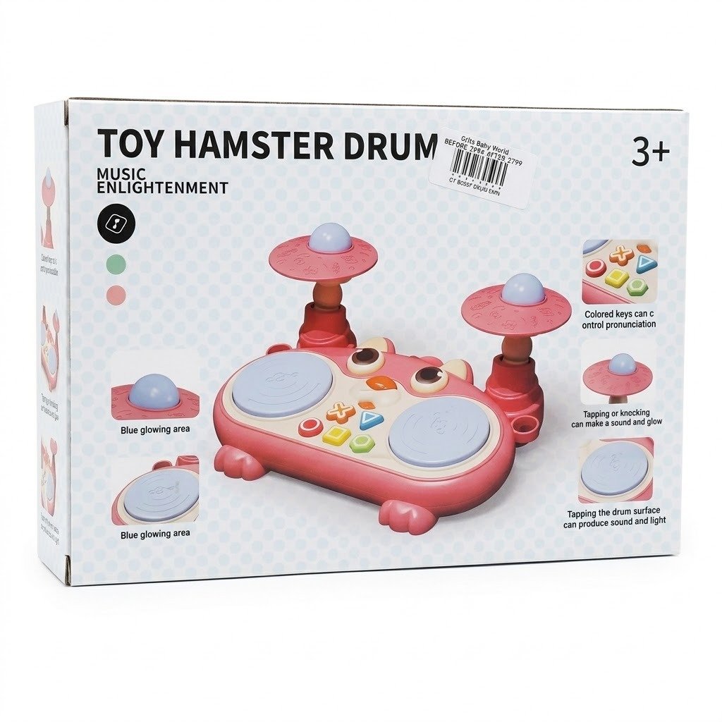 Toy hamster drum