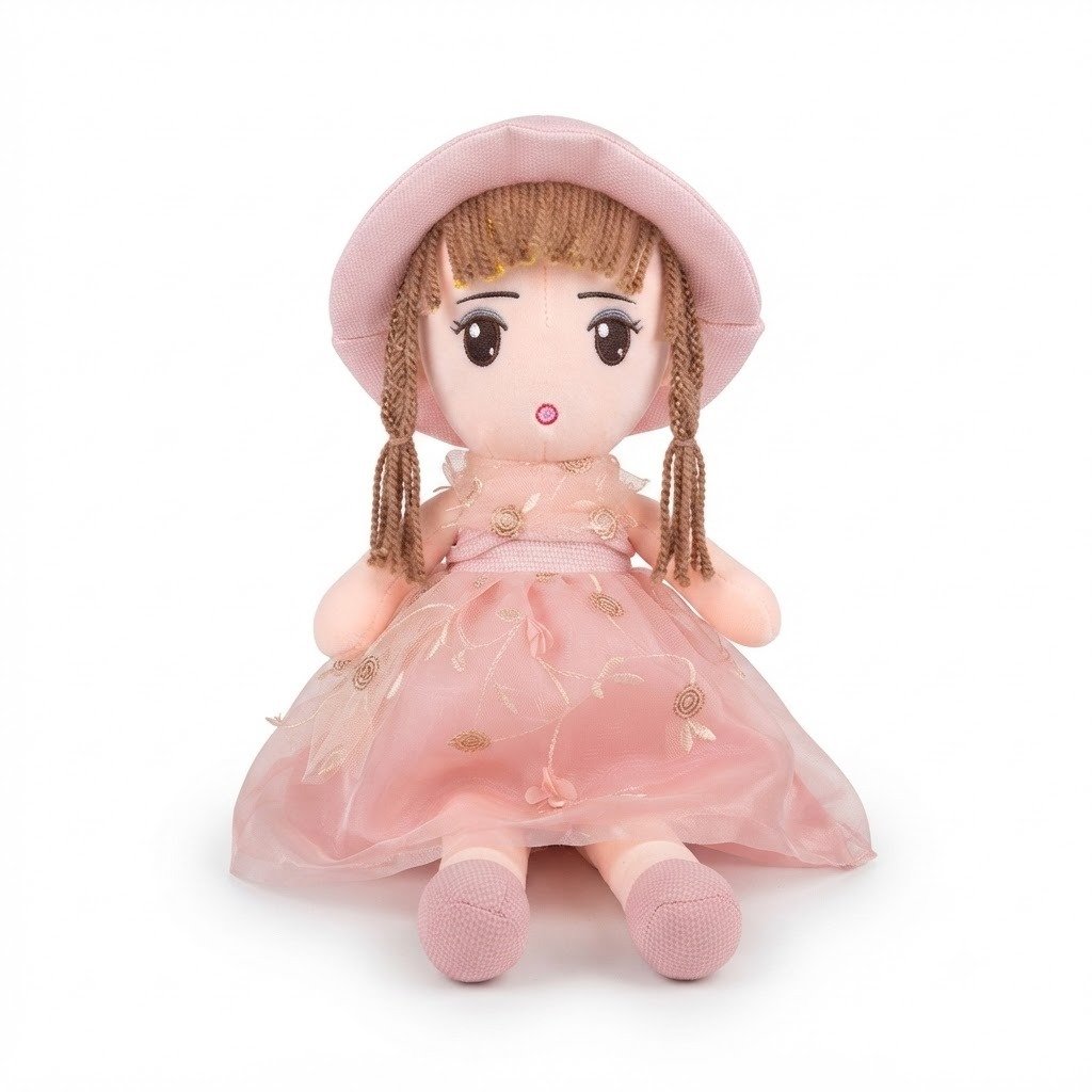 Cute doll pink dress